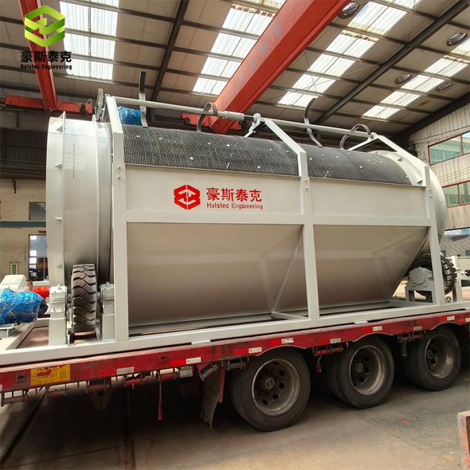 XS6000×2000 Round Roller Sieve 11kw Automatic for Brick Plants