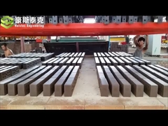 自動レンガ工場ハルステック自動積み重ね機