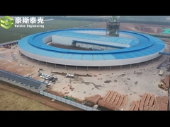 自動粘土の煉瓦製造工場のための移動式回転式トンネル キルン