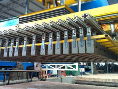 高効率の自動スタッキング 完全自動化システムを持つ粘土レンガ製造機械