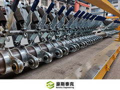 自動レンガ製造機切断システム